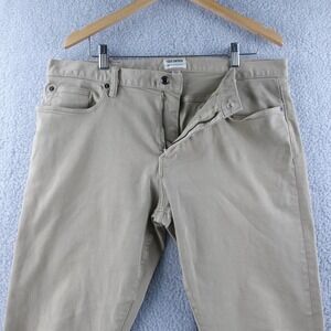 Todd Snyder Slim Fit Chinos Khaki Tan Mens 35x32 Flat Front Pants